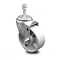 Service Caster 4 Inch Semi Steel Wheel Swivel 3/8 Inch Threaded Stem Caster SCC-TS20S414-SSS-381615